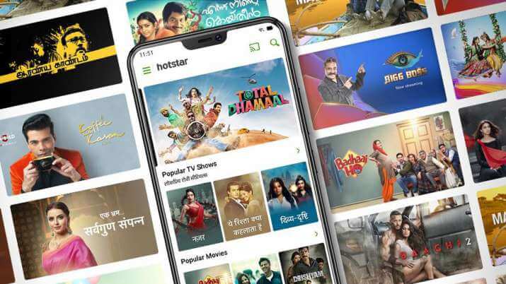 Disney+ Hotstar Channels, Movies and TV shows