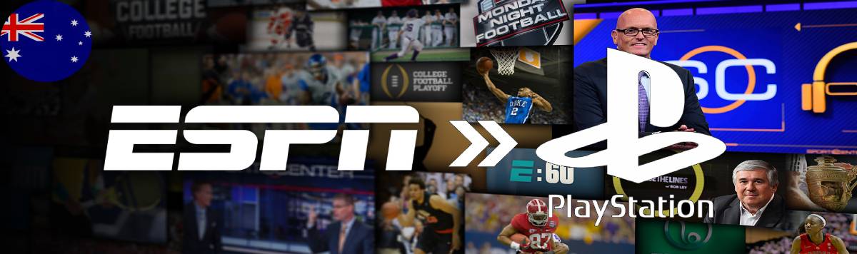 Get ESPN+ on PlayStation in Australia